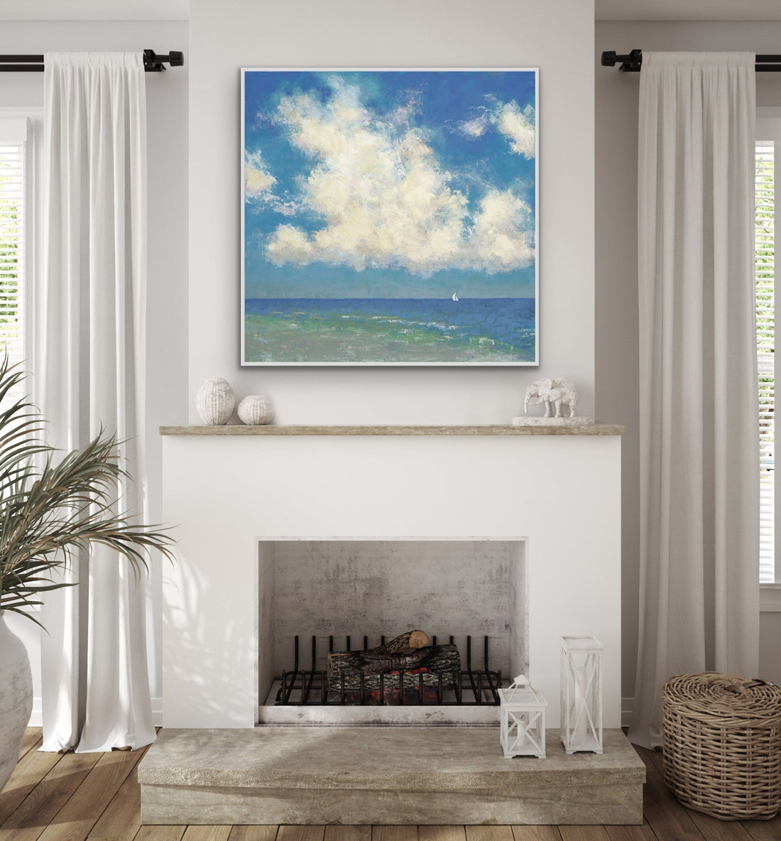 Canvas Coastal Landscape Art Prints