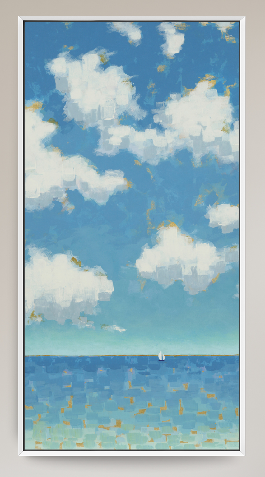 contemporary coastal seascape