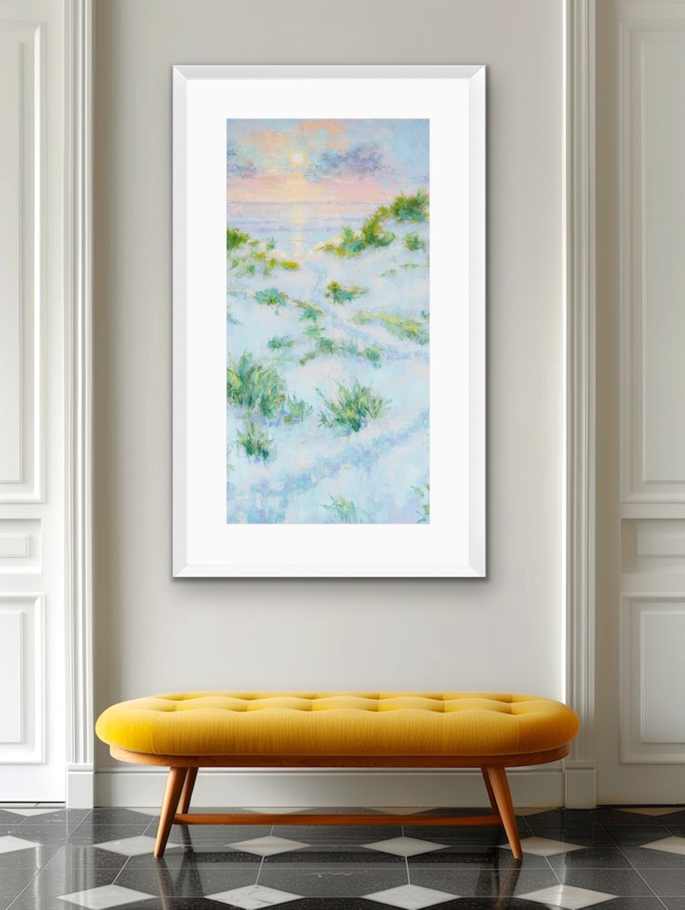 Summer Dreams Framed Seascape Fine Art Print - Tall Edition