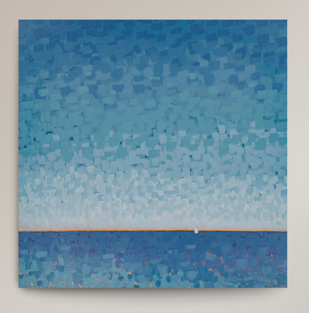 Beyond the Blue - Coastal Seascape Fine Art Reproduction