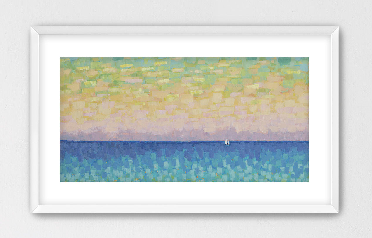 Museum-quality panoramic coastal wall décor